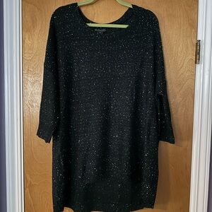 Black Speckled Sweater